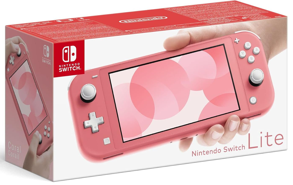 Nintendo Switch Lite Console - Coral (Switch)