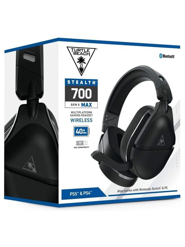 Turtle Beach Stealth 700 Gen 2 Max Black Multiplatform Wireless Bluetooth Gaming Headset