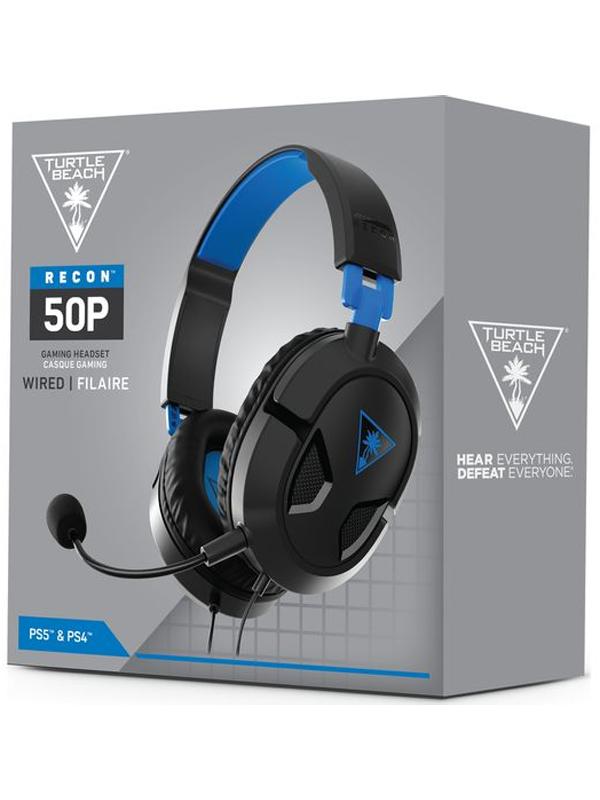 Turtle Beach Wired Ear Force Recon 50P Headset - Black/Blue