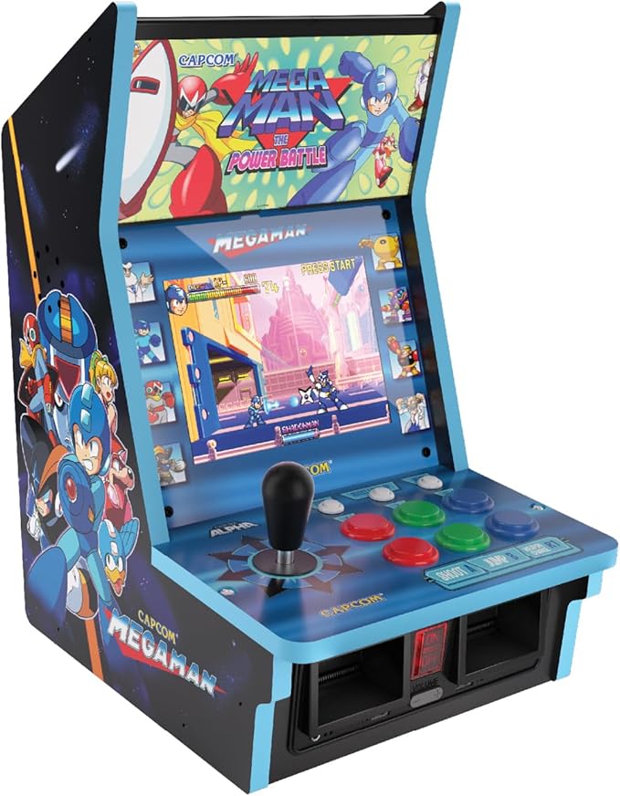Blaze Evercade Alpha Mega Man Bartop Arcade