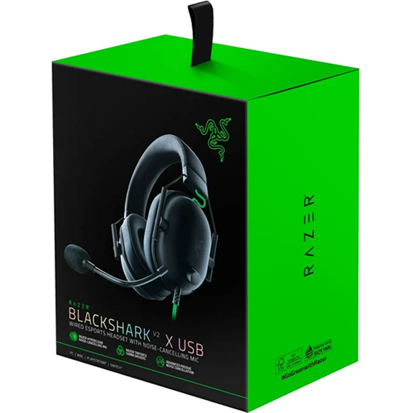 Razer BlackShark V2 X USB Headset - Black