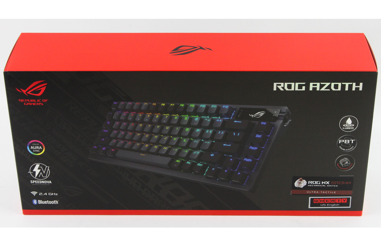 Asus ROG Azoth – Gaming Mechanical Keyboard (NX Red Switches)