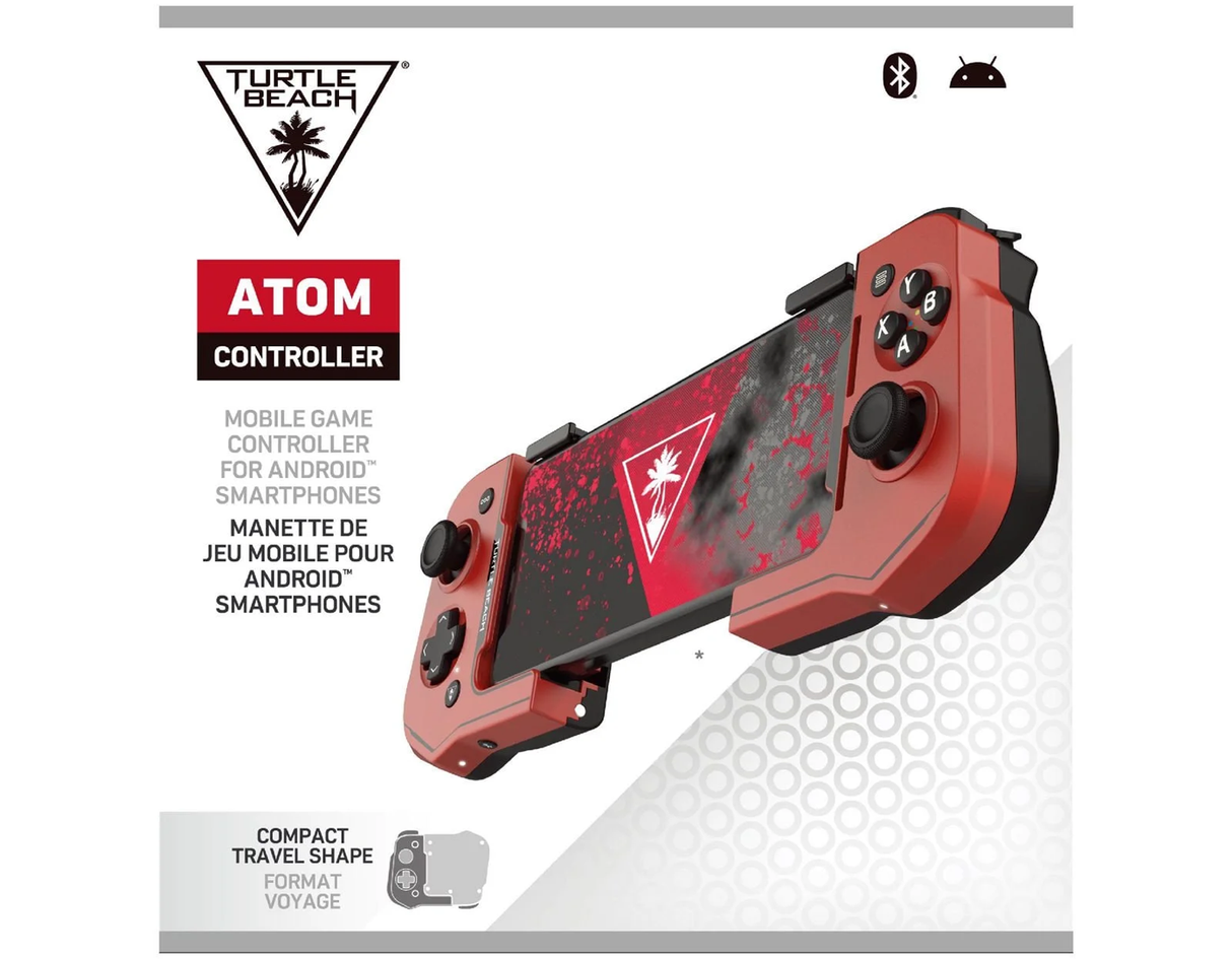 Turtle Beach Atom Mobile Gaming Controller Android - Red