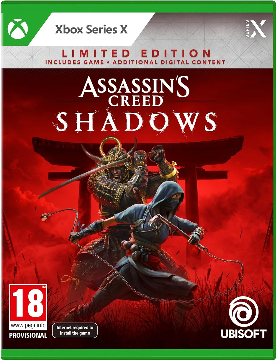 Assassin's Creed Shadows With FREE Steelbook (Xbox Series X)