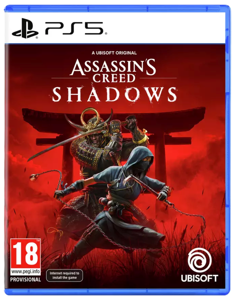 Assassin's Creed Shadows With FREE Steelbook (PS5)