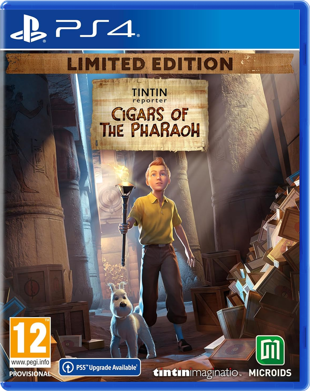 Tintin Reporter: Cigars of the Pharaoh - Limited Edition (PS4)