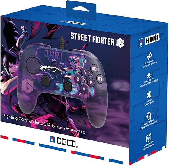 HORI Fighting Commander OCTA - Street Fighter 6 Juri Edition (PC)