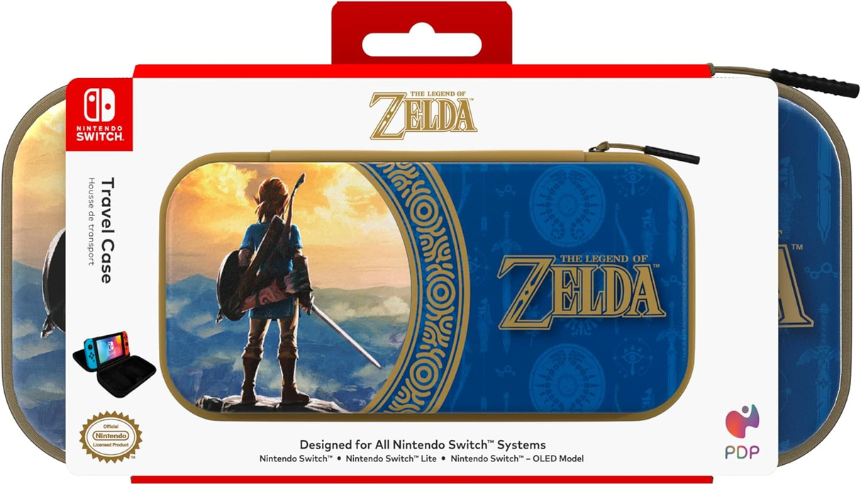 PDP Travel Case - Hyrule Blue