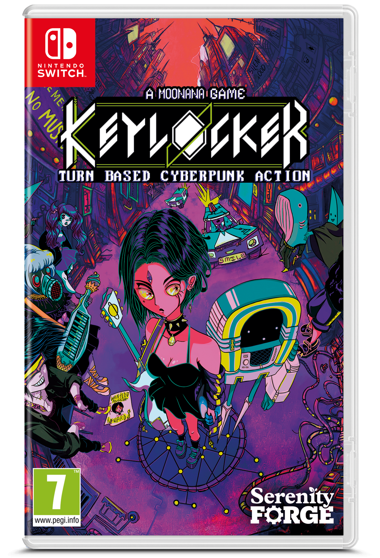 Keylocker | Turn Based Cyberpunk Action (Switch)