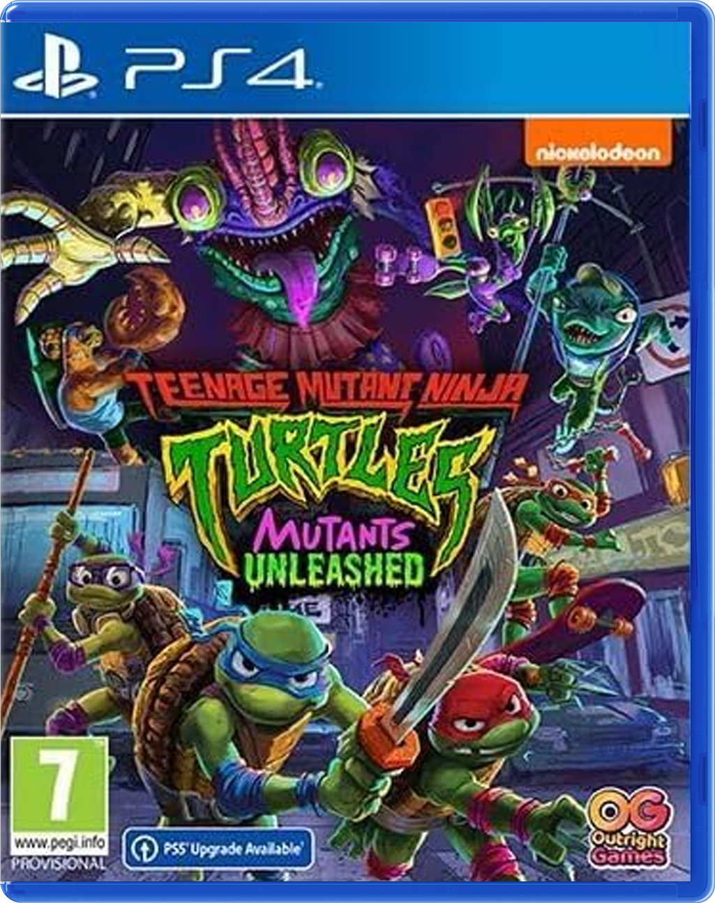 Teenage Mutant Ninja Turtles: Mutants Unleashed (PS4)
