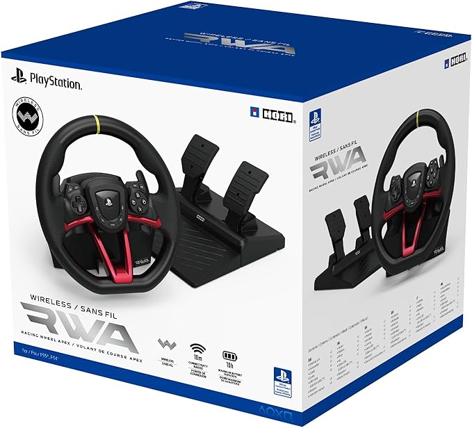 Hori Wireless Racing Wheel APEX (PS5)