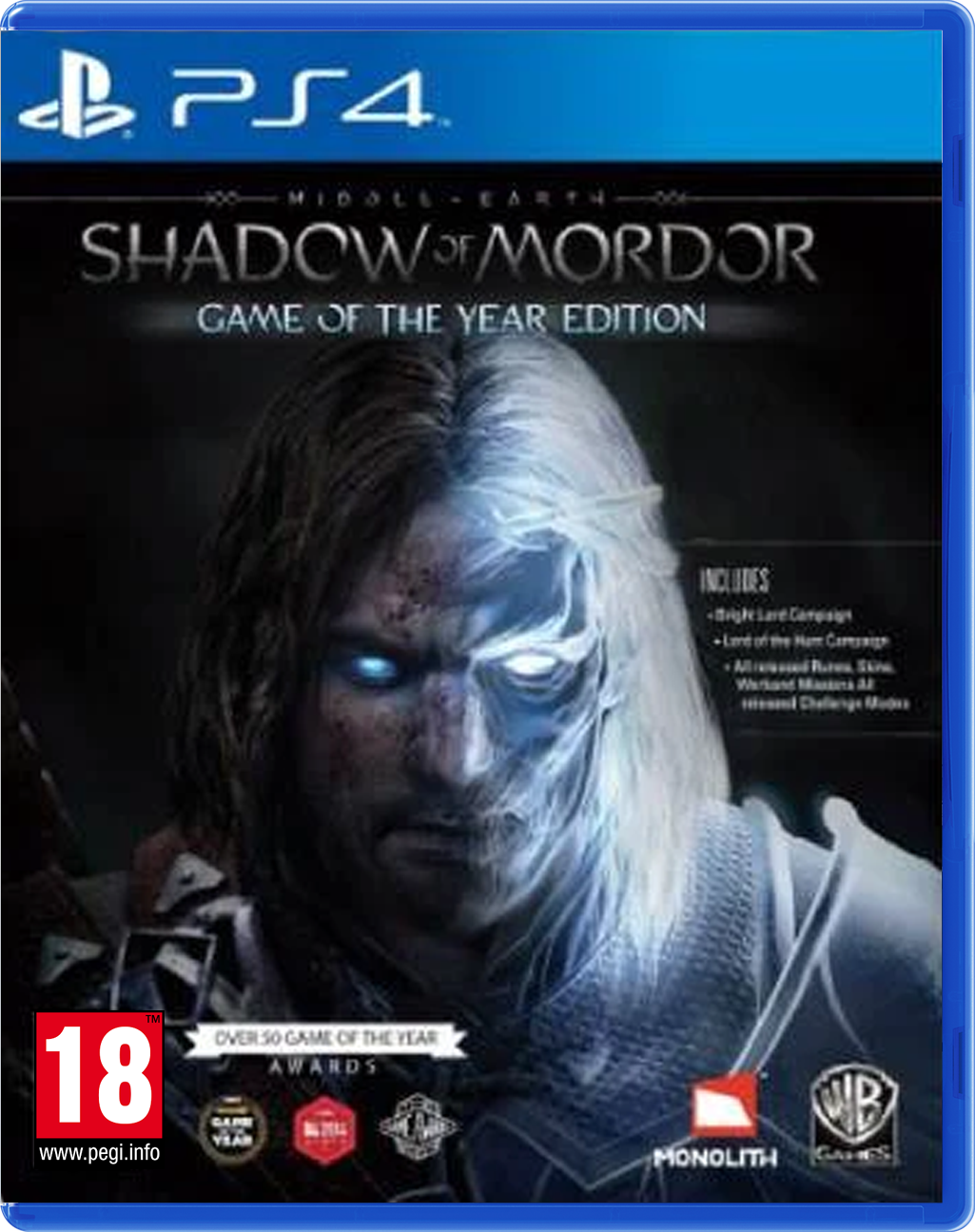 Middle-Earth: Shadow of Mordor - Game of the Year Edition (PS4)