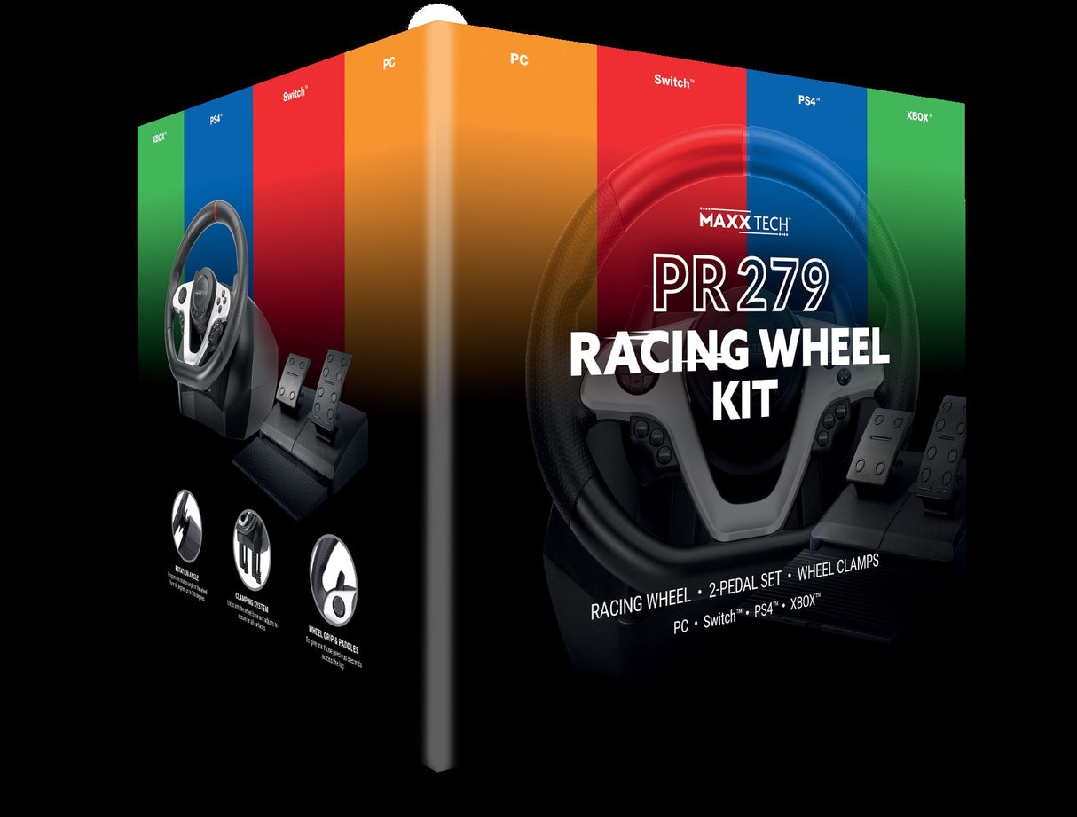 Maxx Tech PR279 Racing Wheel Kit (Multiplatform)