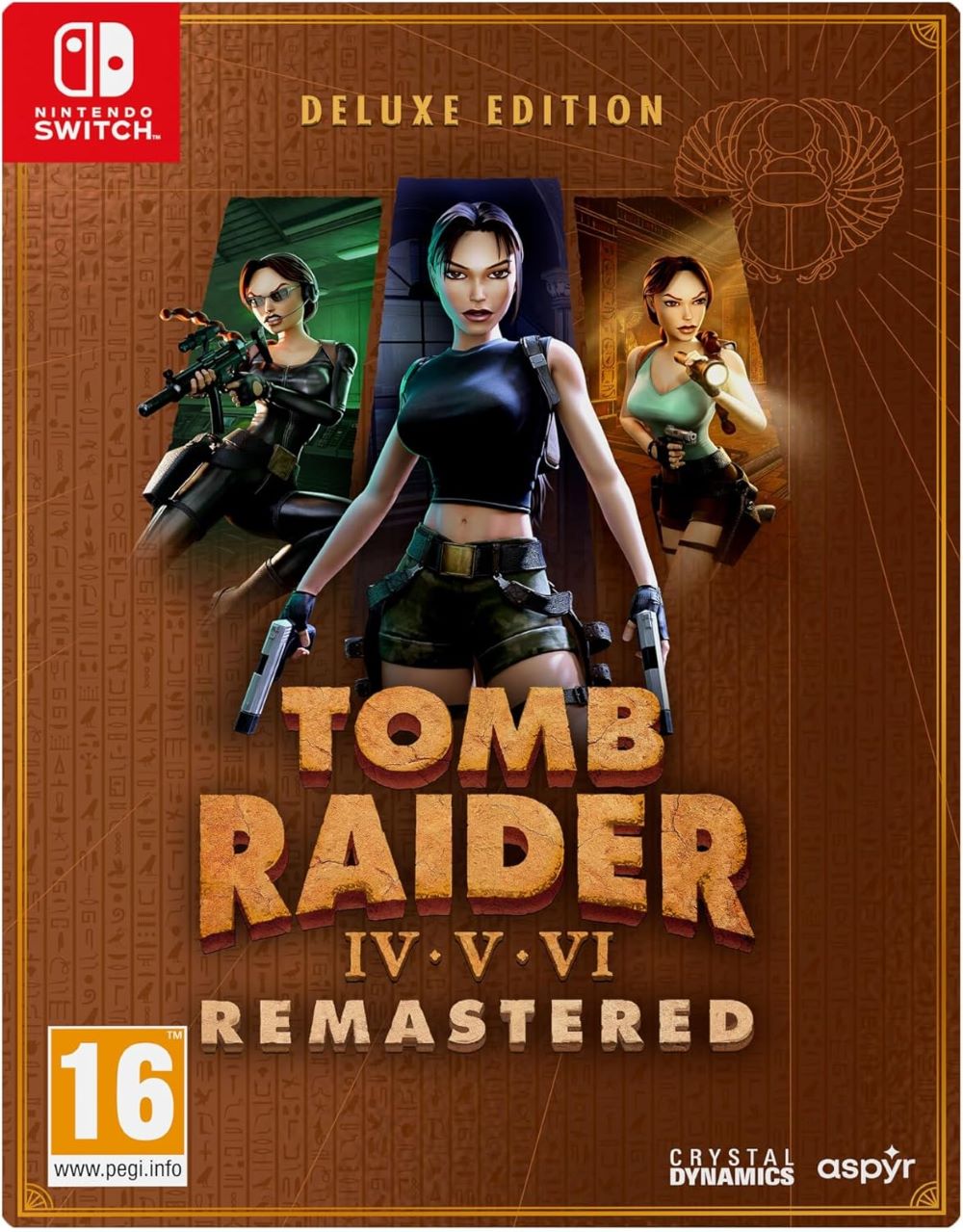 Tomb Raider IV-VI Remastered Starring Lara Croft: Deluxe Edition (Switch)