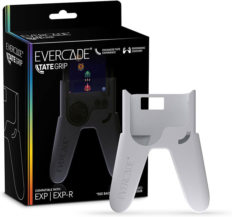 Blaze Evercade TATE Grip for the EXP and EXP-R White