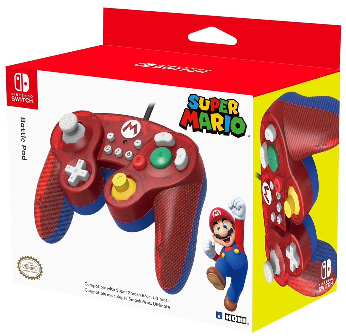 Hori Battle Pad for Nintendo Switch - Mario (Switch)