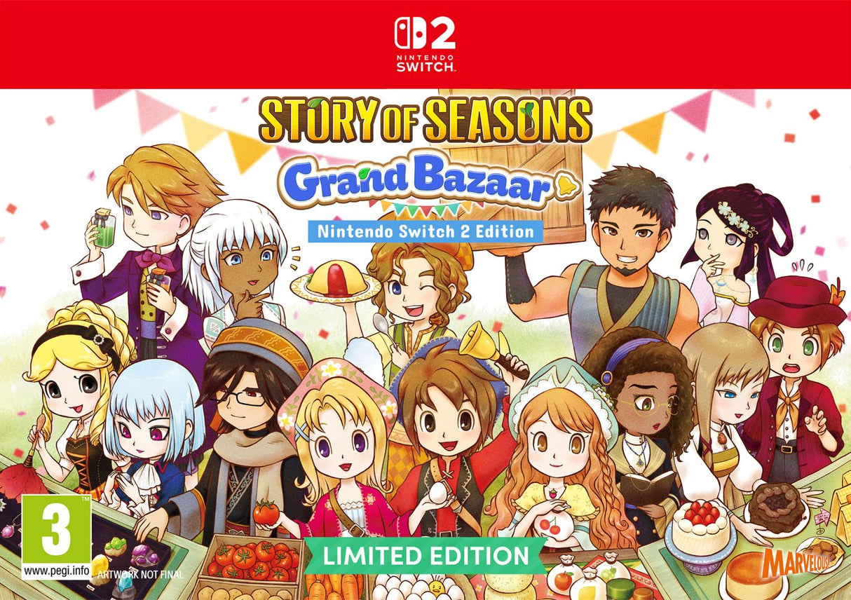 STORY OF SEASONS: Grand Bazaar - Limited Edition (Switch 2)