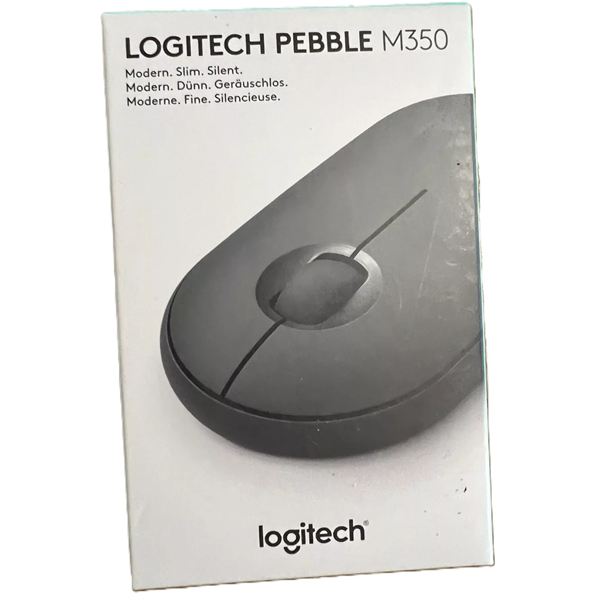 Logitech Pebble Mouse 2 M350s Slim Bluetooth Wireless Mouse Graphite