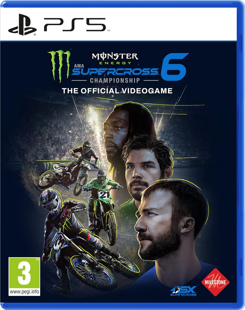 Monster Energy Supercross 6 - The Official Videogame (PS5)