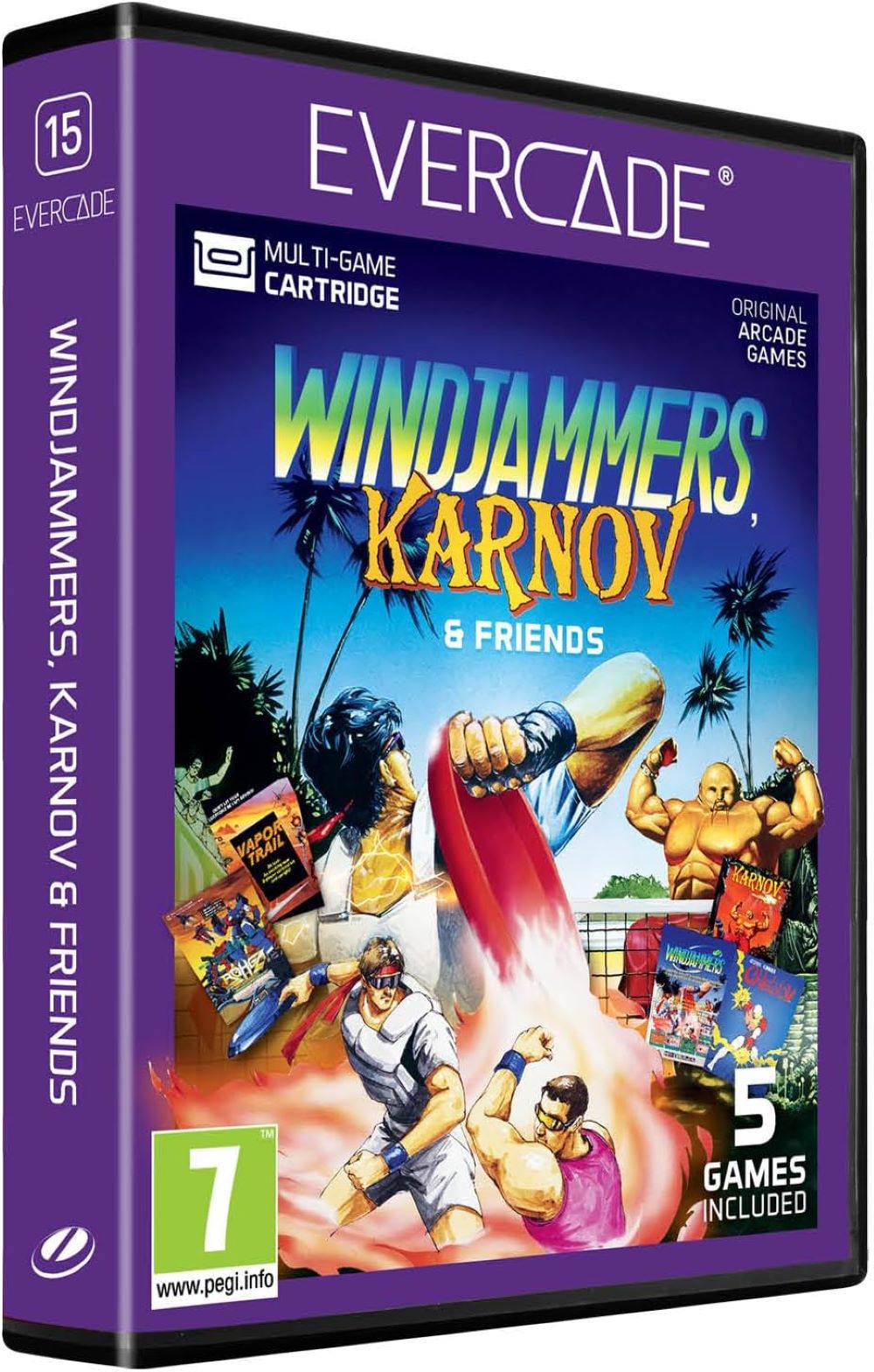 Blaze Evercade Windjammers, Karnov & Friends