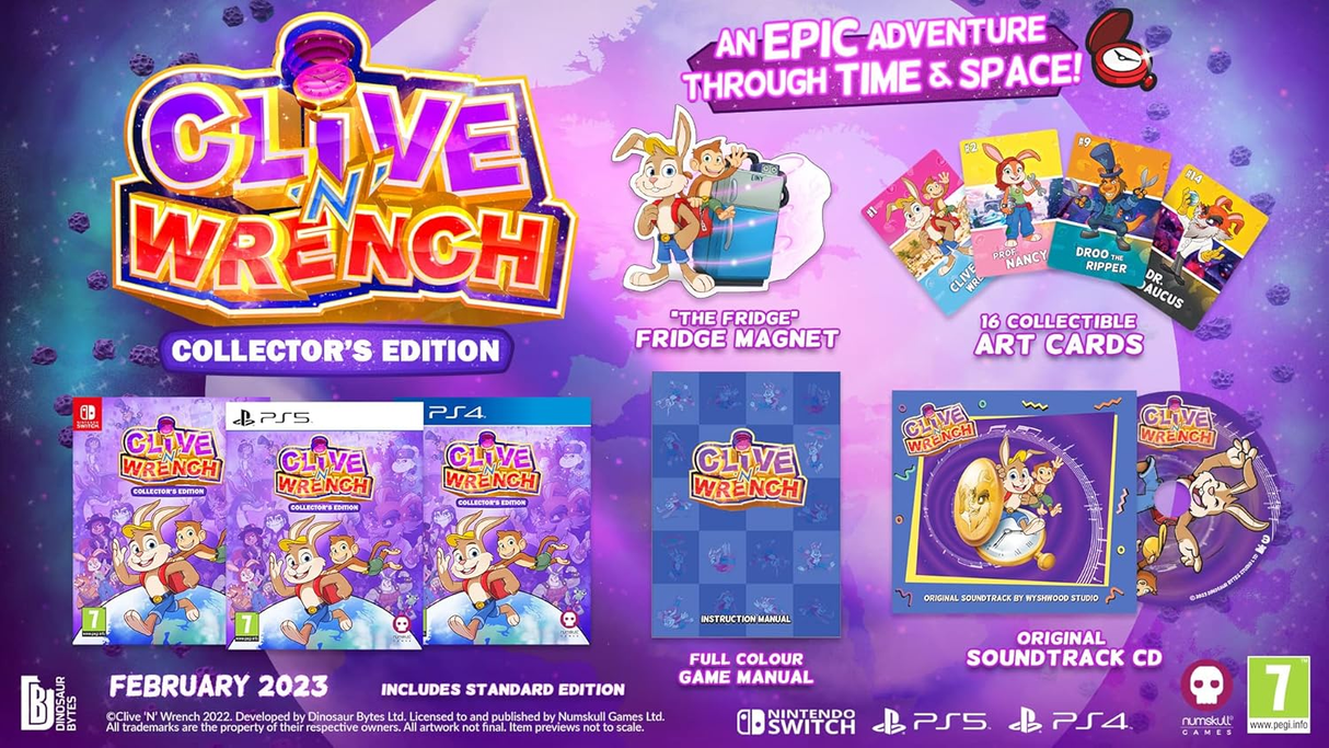 Clive 'n' Wrench Collector's Edition (Switch)