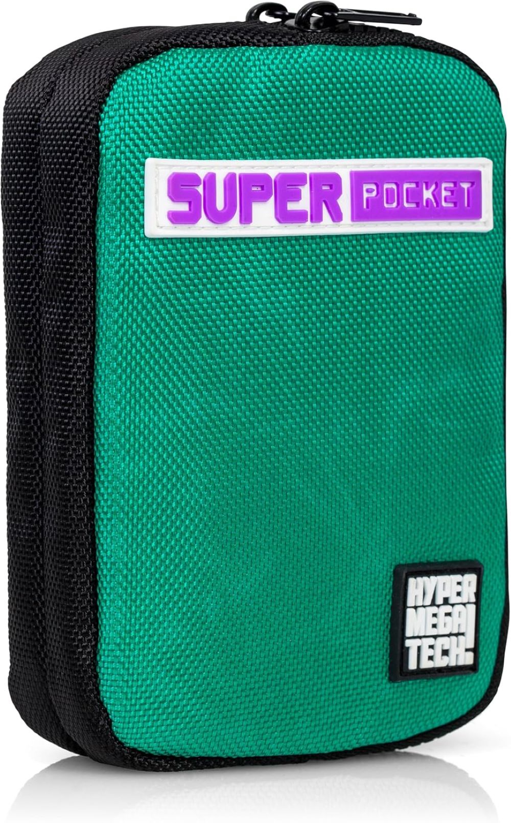 HyperMegaTech! Super Pocket Fabric Case Green / Black