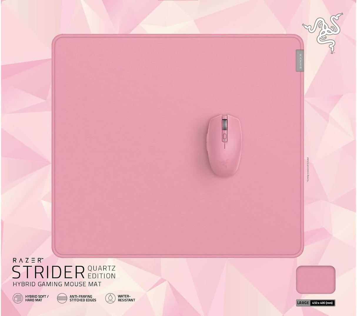 Razer Strider Gaming Surface Quartz Large