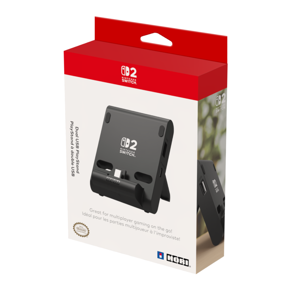 HORI Dual USB PlayStand for Nintendo Switch 2