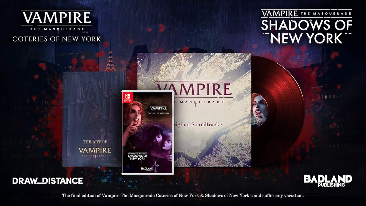 Vampire The Masquerade Collector's Edition (Switch)