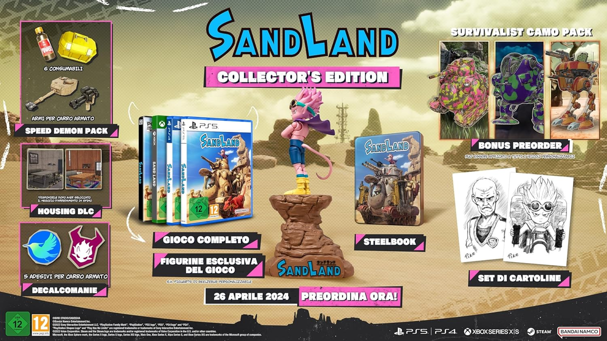 SAND LAND - COLLECTOR'S EDITION (PS4)