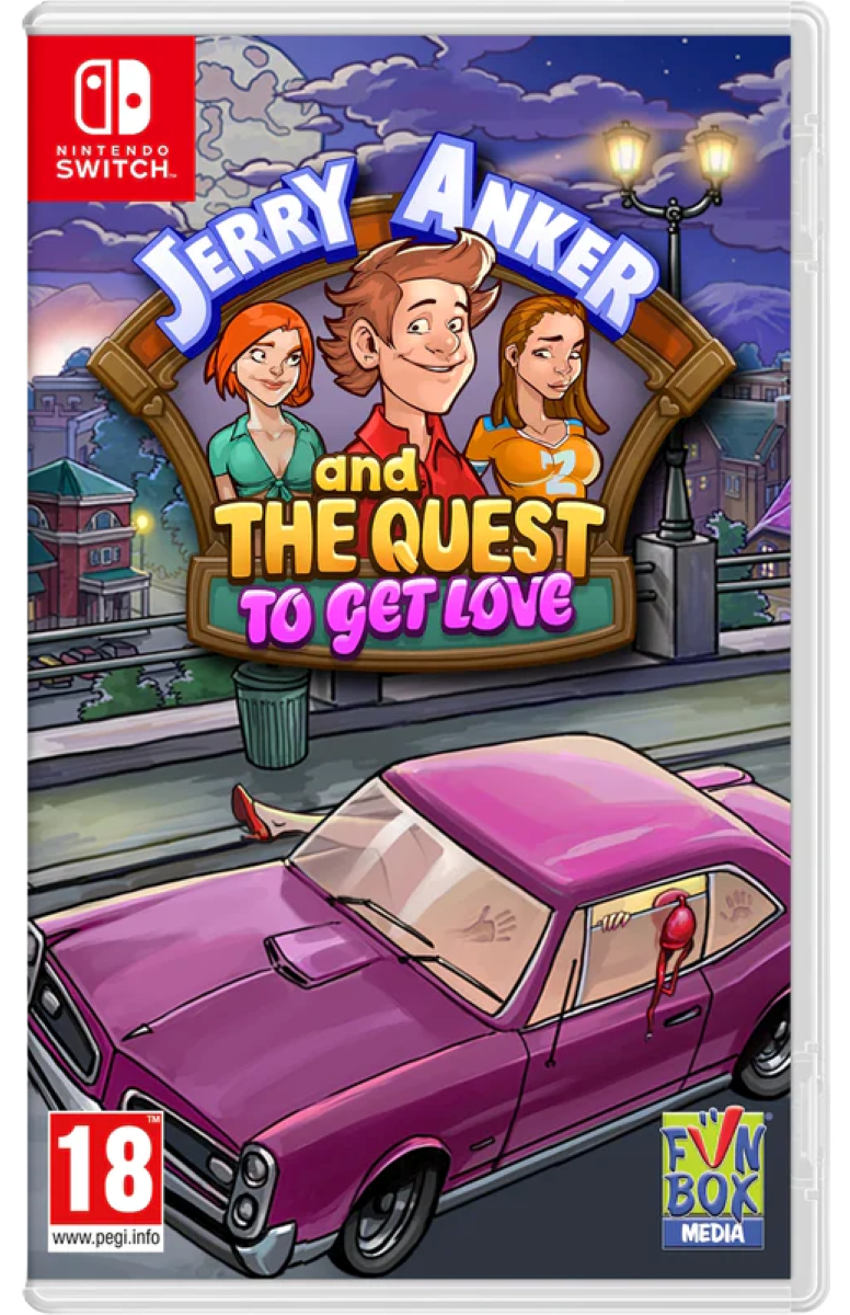 Jerry Anker and the Quest to get Love (Includes Adult-Themed Art Book) (Switch)