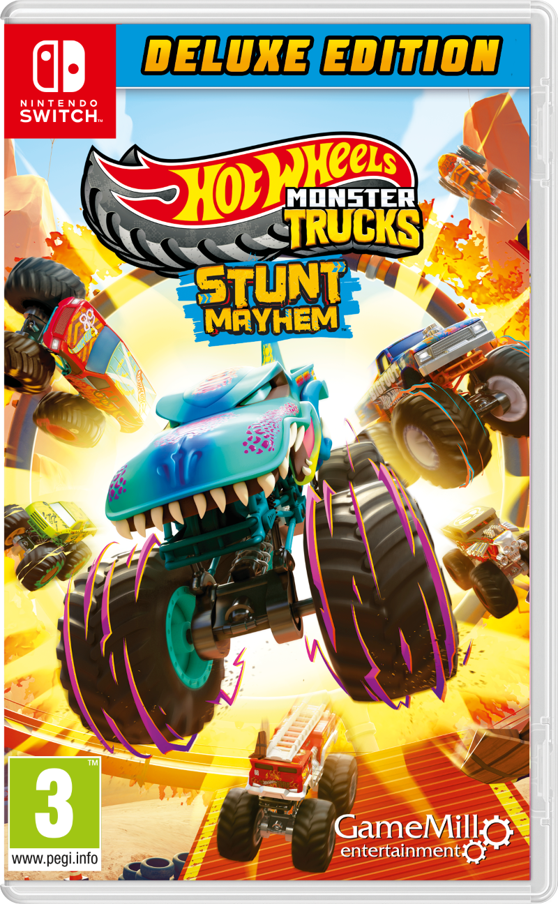 Hot Wheels Monster Trucks: Stunt Mayhem Deluxe (Switch)