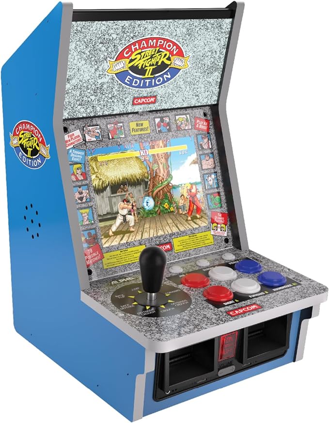Blaze Evercade Alpha Street Fighter Bartop Arcade