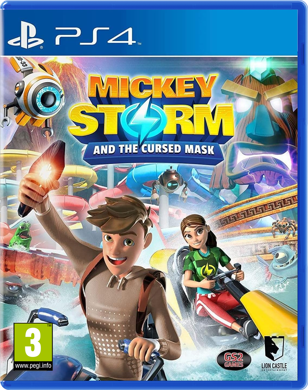 Mickey Storm and the Cursed Mask (PS4)