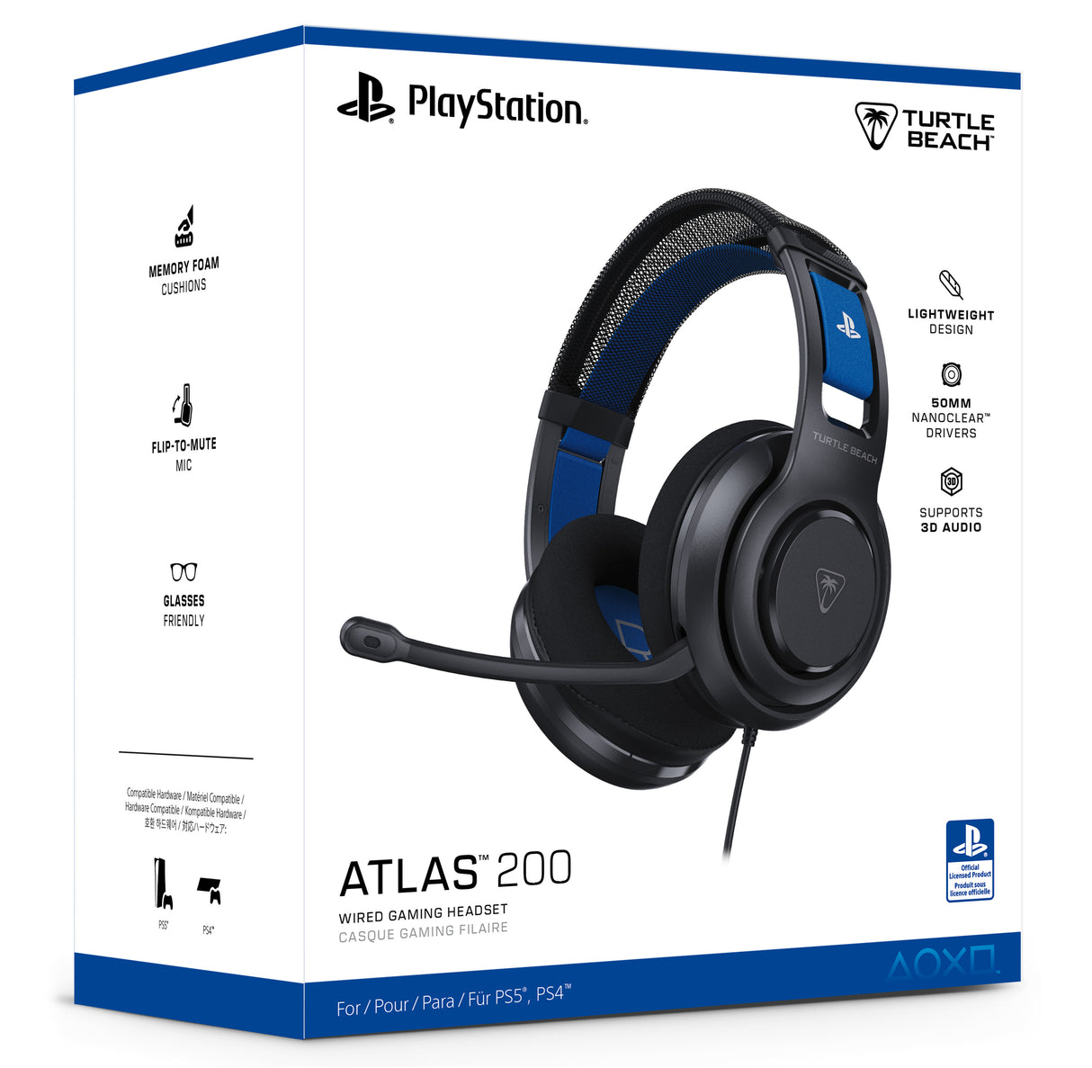 Turtle Beach Atlas 200 - Black (PS5)
