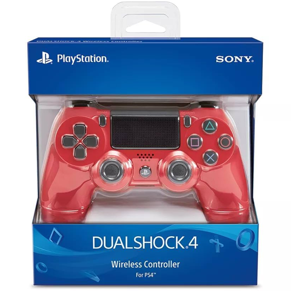 Sony PlayStation Dualshock 4 Wireless Controller V2 - Magma Red (PS4)