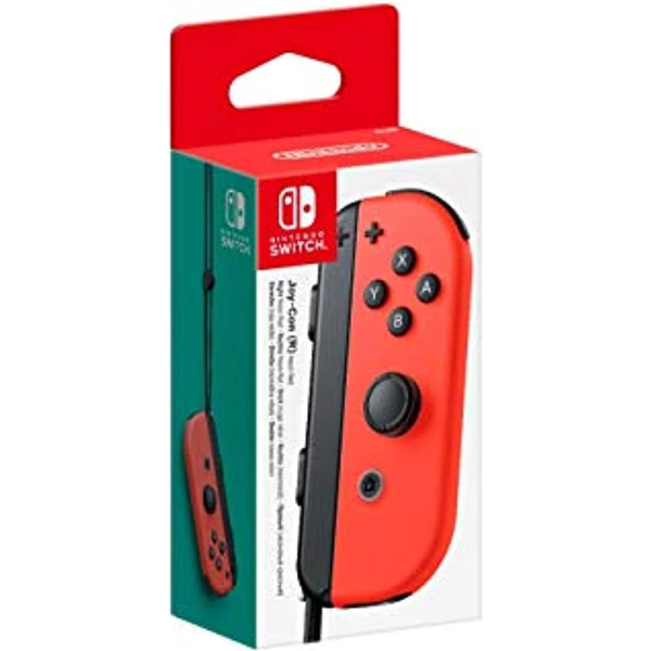 Nintendo Switch Joy-Con Controller Right - Neon Red (Switch)