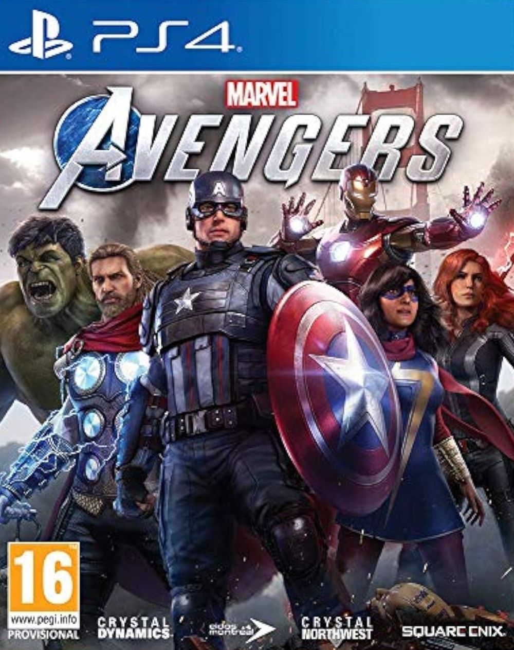 Marvel's Avengers with Iron Man Digital Comic (PS4)