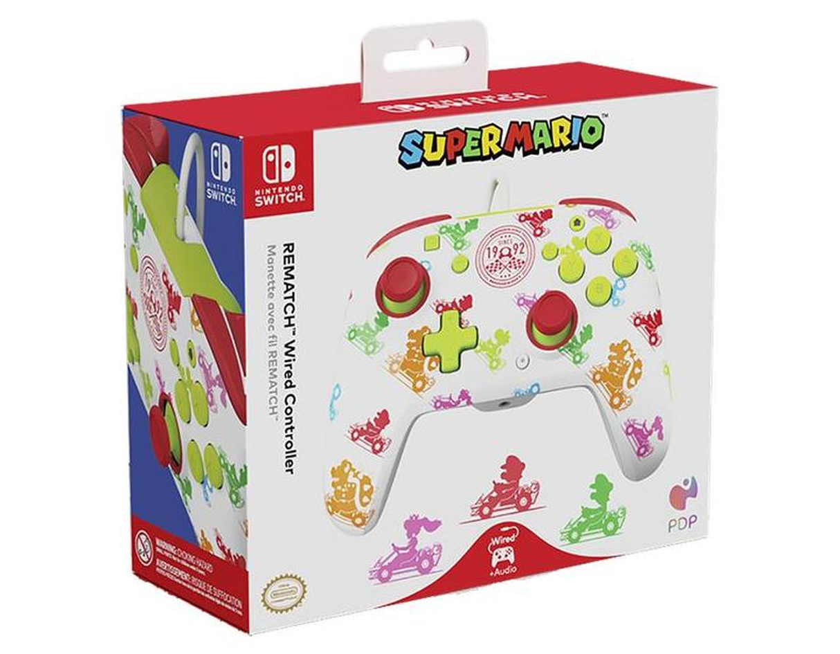 PDP Switch Rematch Wired Controller - Mario Kart Racer (Switch)