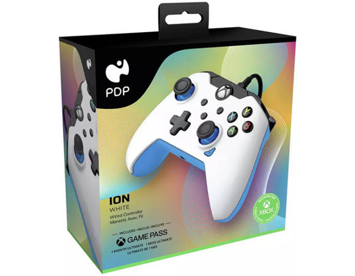 PDP Wired Controller Ion White (Xbox Series X)