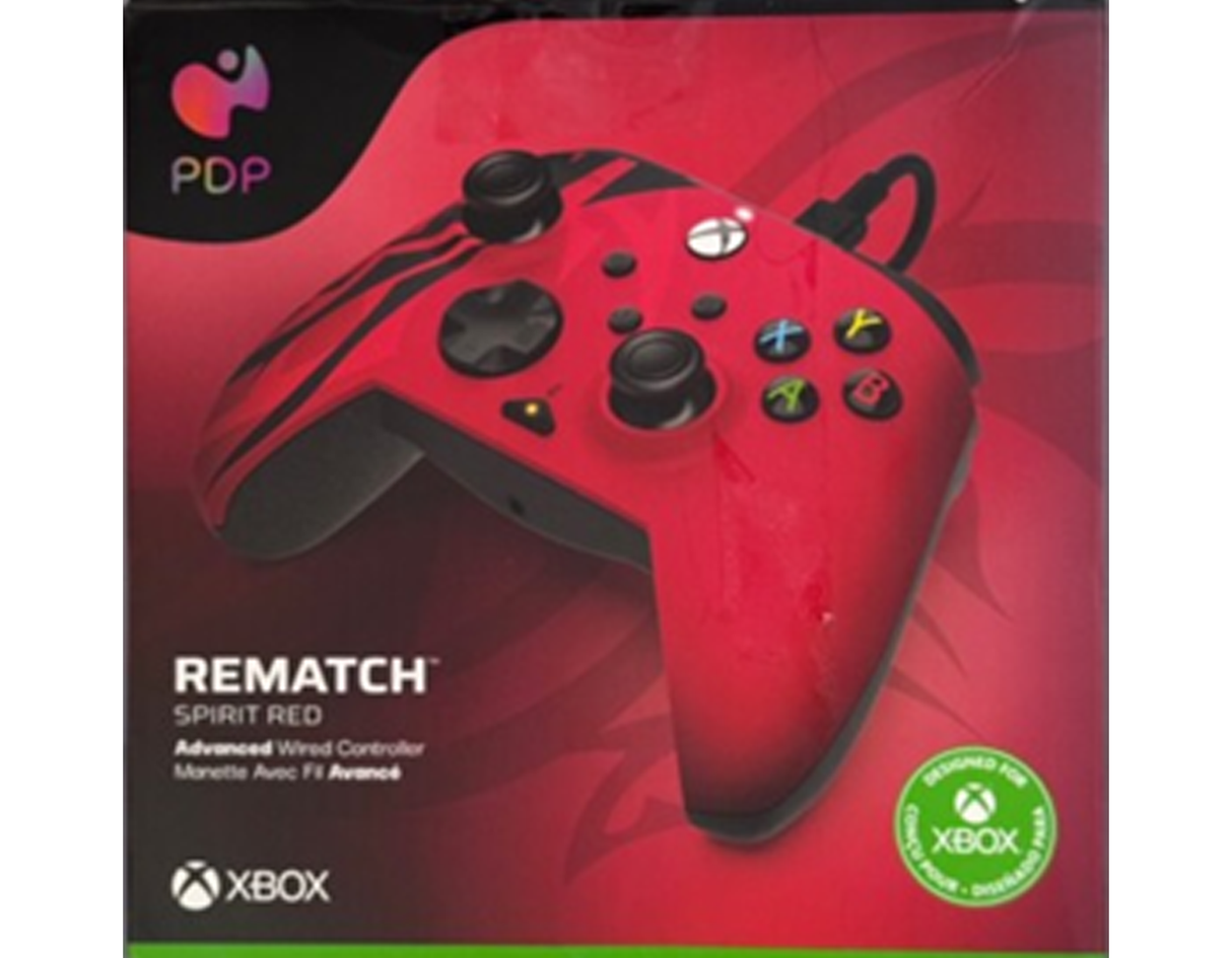 PDP Rematch Wired Controller - Xbox Series X - Spirit Red (Xbox Series X)