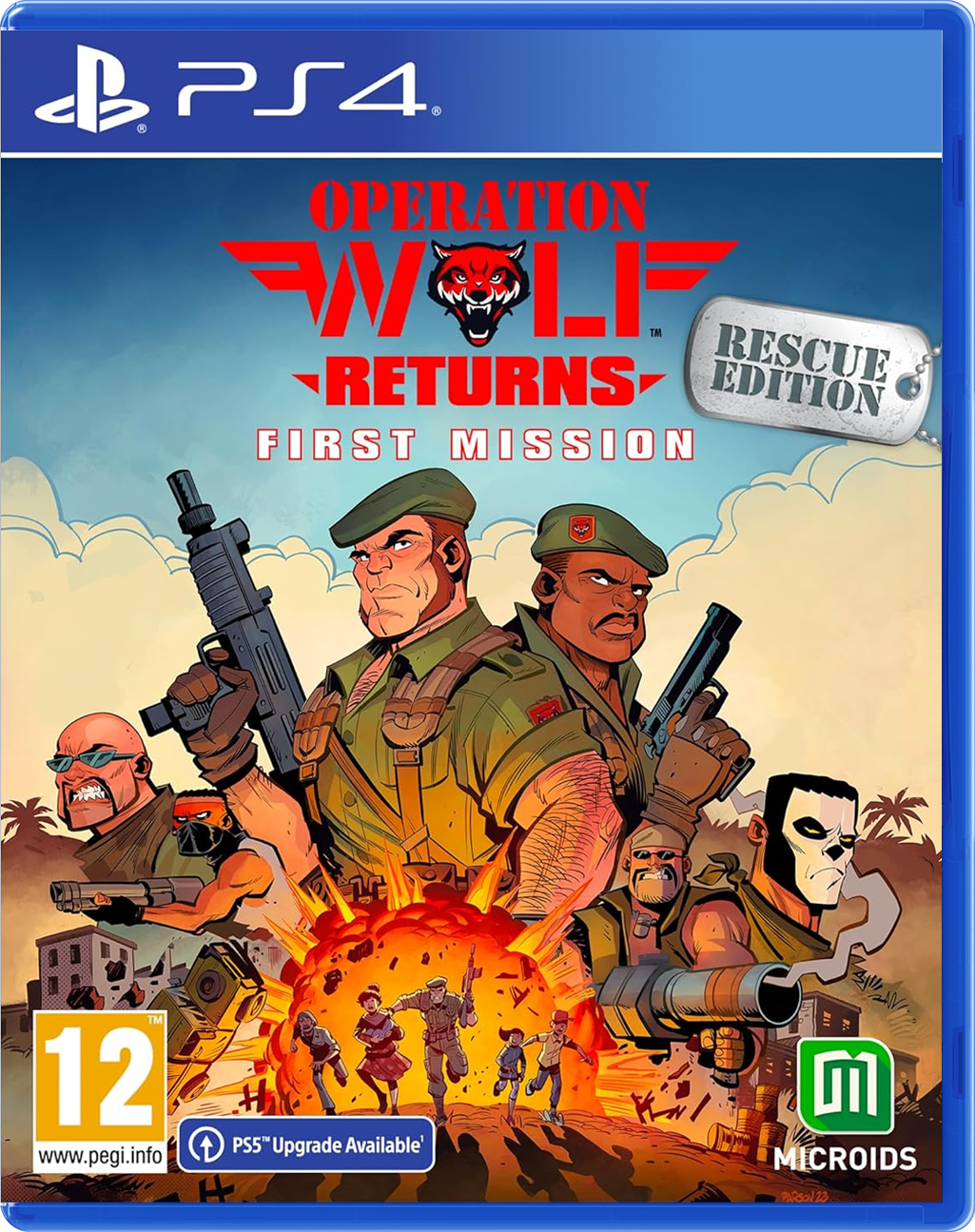 Operation Wolf Returns: First Mission - Rescue Edition (PS4)