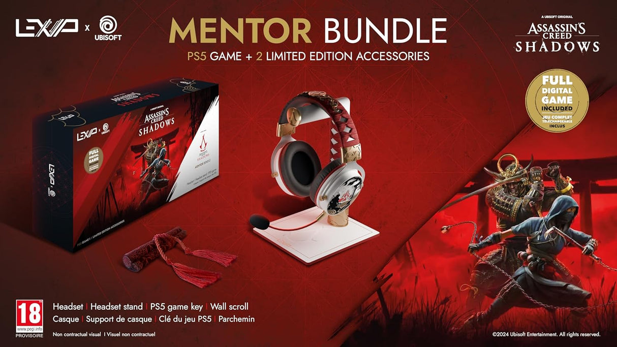 Lexip x Ubisoft Assassin's Creed: Shadows Mentor Bundle (PS5)