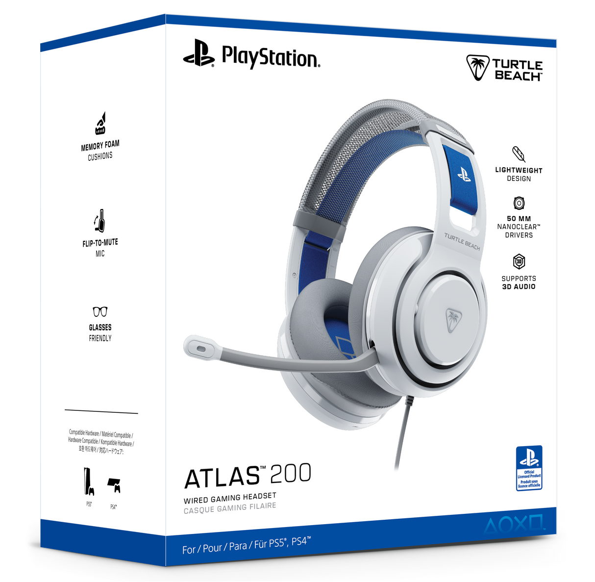 Turtle Beach Atlas 200 - White (PS5)