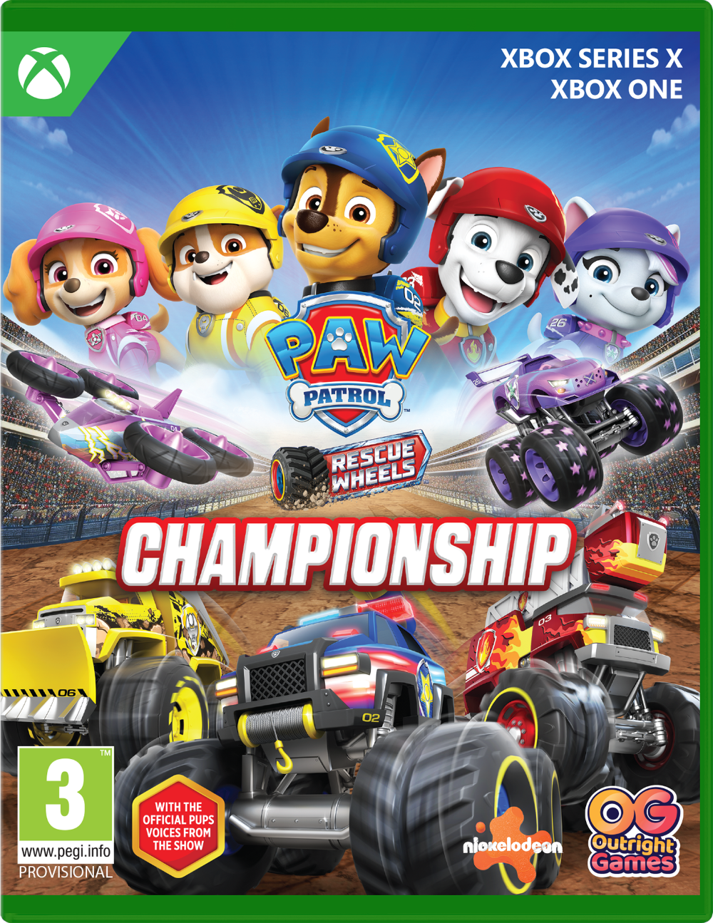 PAW Patrol™ Rescue Wheels™: Championship (Xbox Series X)