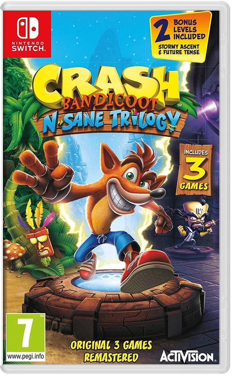 Crash Bandicoot N. Sane Trilogy (Switch)