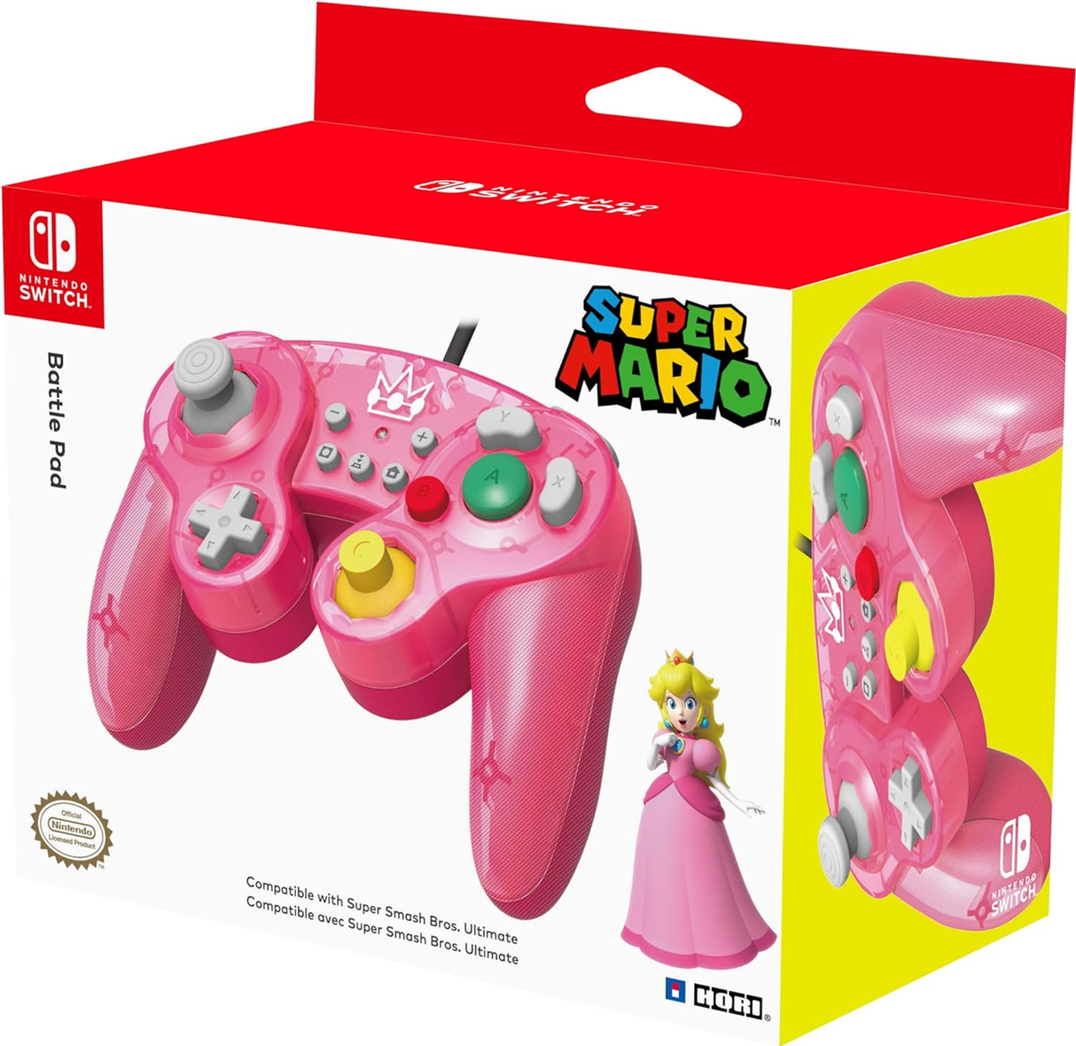 Hori Battle Pad for Nintendo Switch - Peach (Switch)