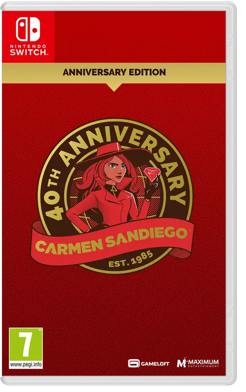 Carmen Sandiego 40th Anniversary Edition (Switch)