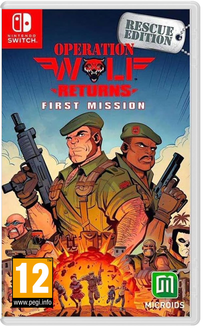 Operation Wolf Returns: First Mission - Rescue Edition (Switch)
