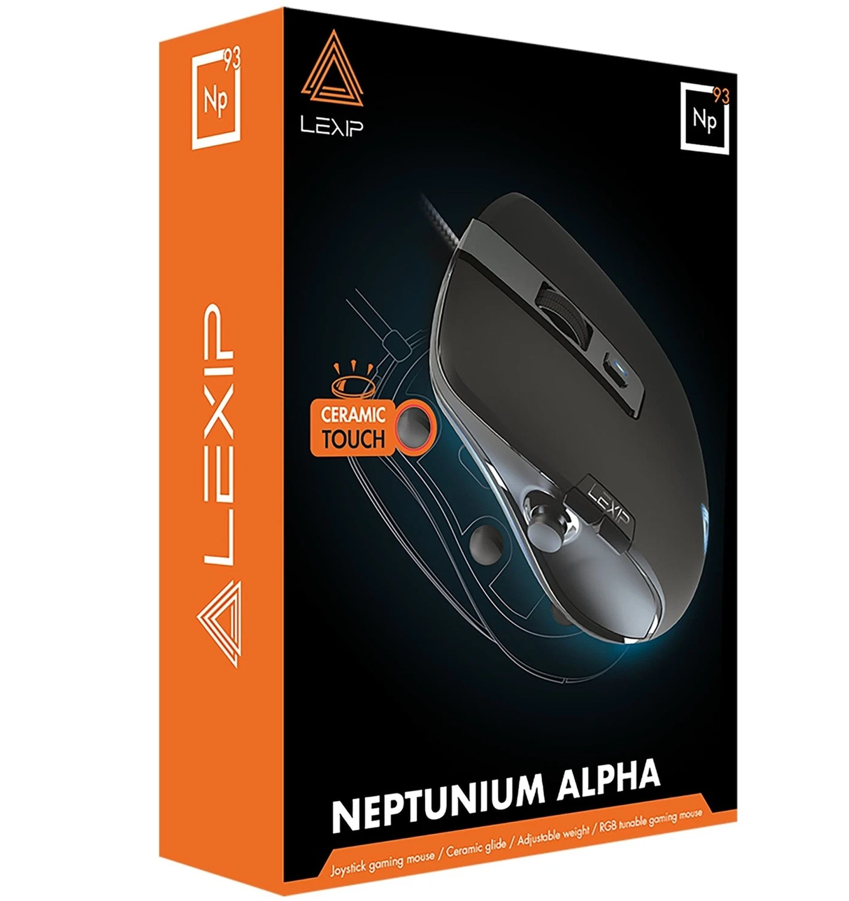 Lexip NP93 Wired Mouse - Black (PC)